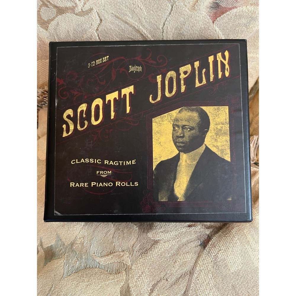 Rare Piano Rolls Scott Joplin 3-CD Box Set
